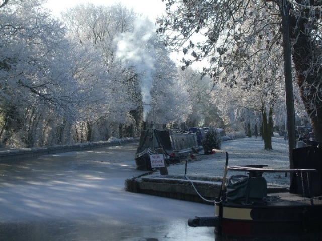 Narrowboats can be enjoyed all year round